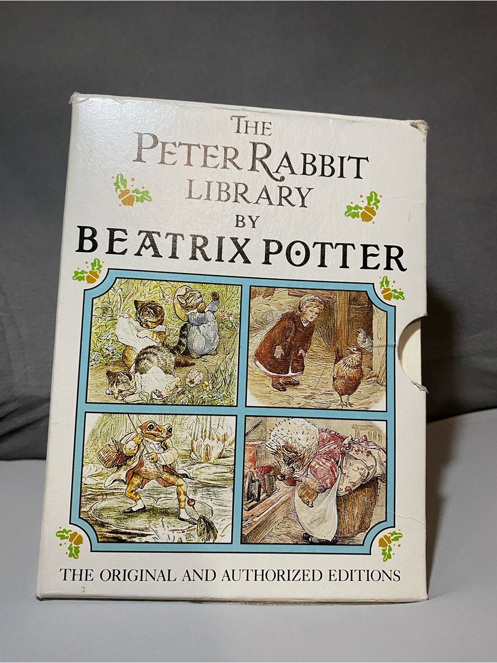 The Peter Rabbit Library by Beatrix Potter - White Illustrated Box Set